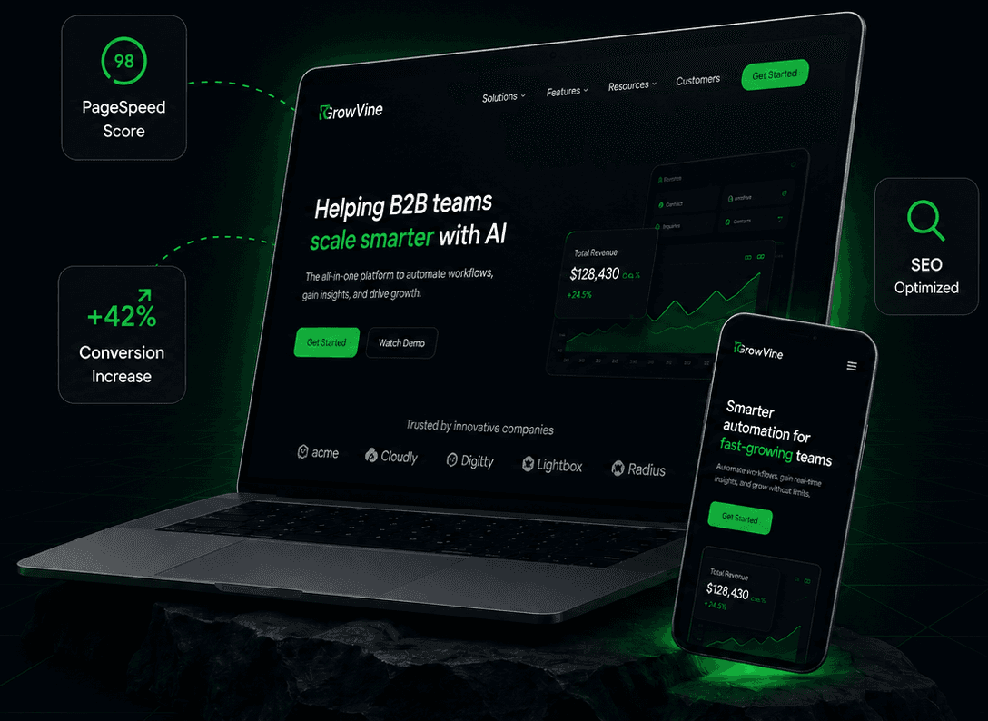 Website Development Preview