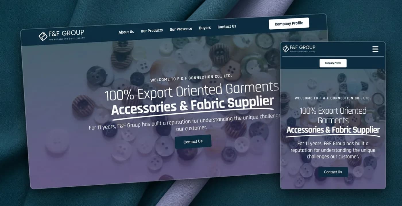 F&F Connection – Garment Accessories & Fabric Supplier
