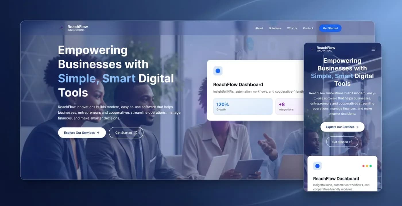 ReachFlow Innovations – Business Automation Platform
