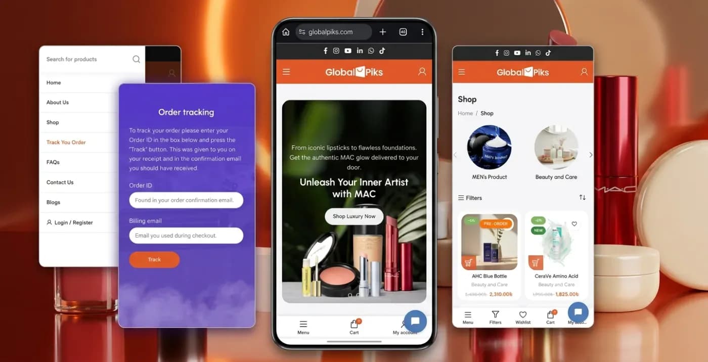Global Piks – Beauty & Skincare Mobile App